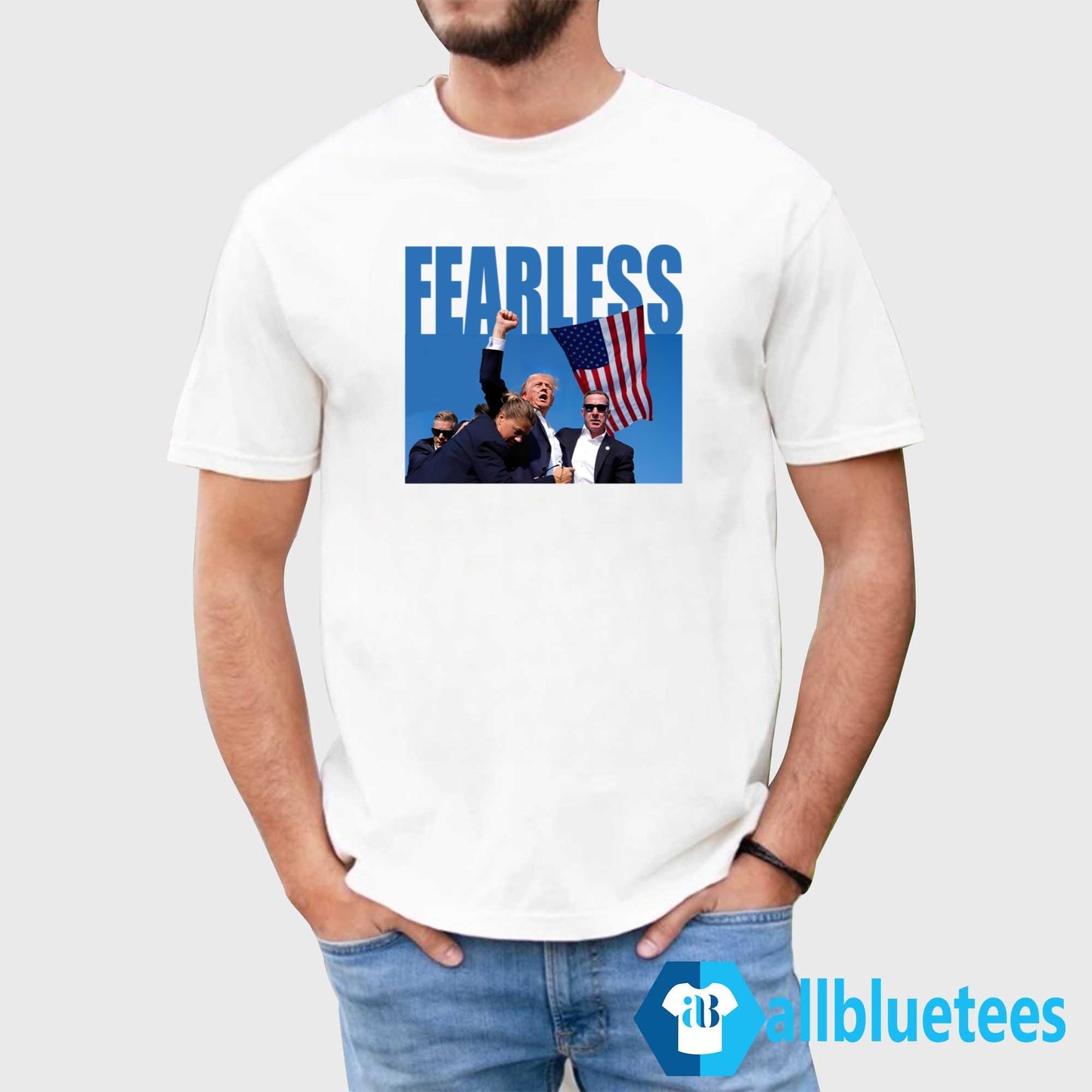 Trump Shooting Fearless Shirt