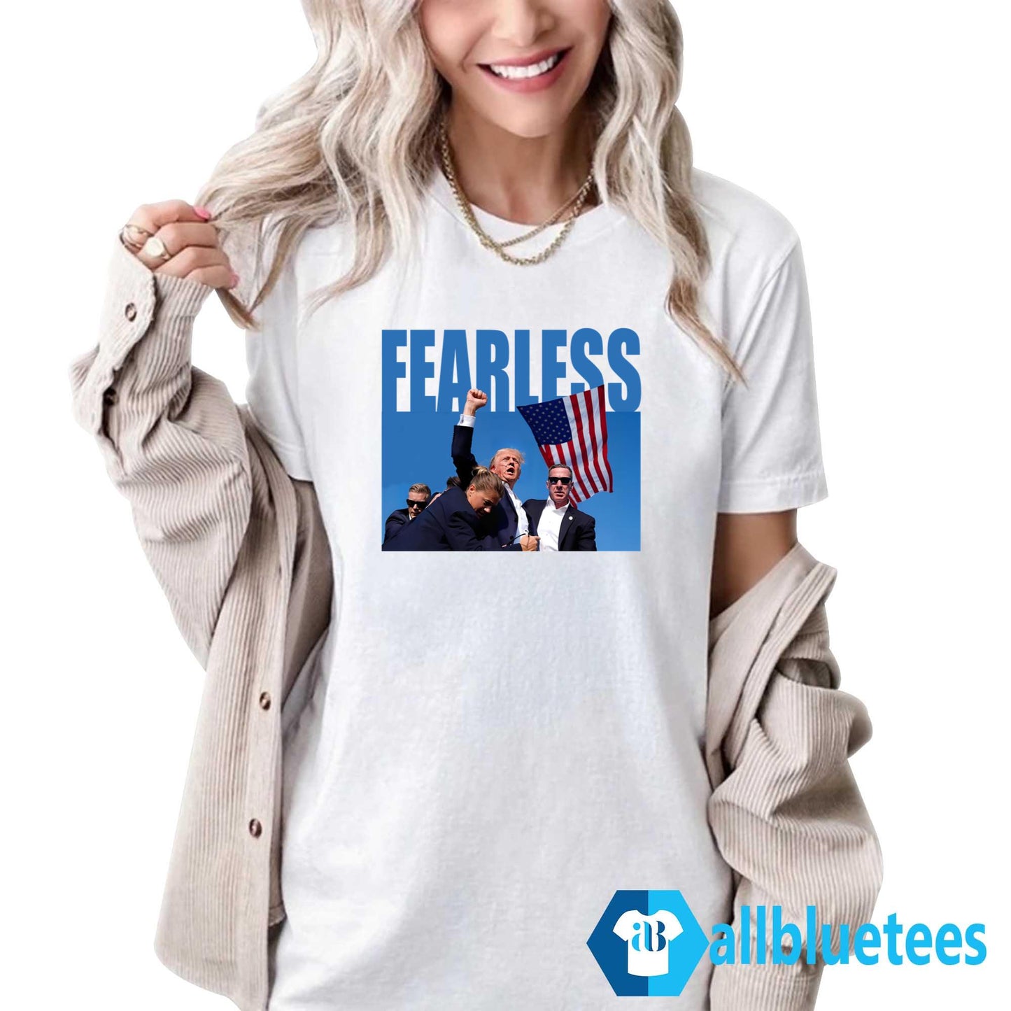Trump Shooting Fearless Shirt
