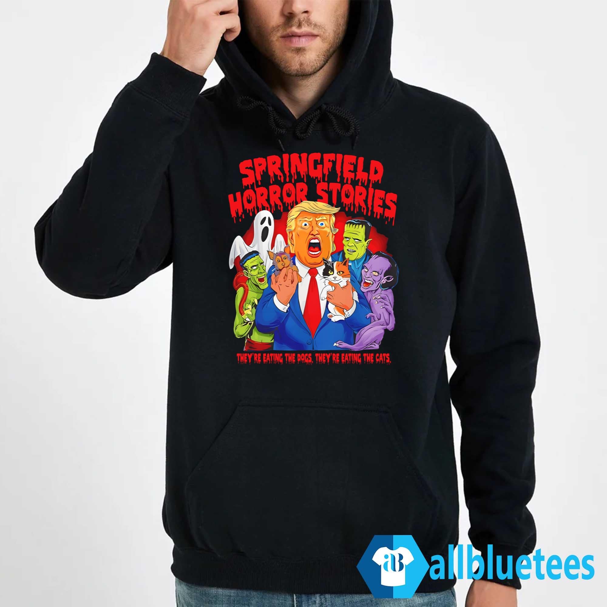 Trump Springfield Horror Stories Halloween 2024 Shirt