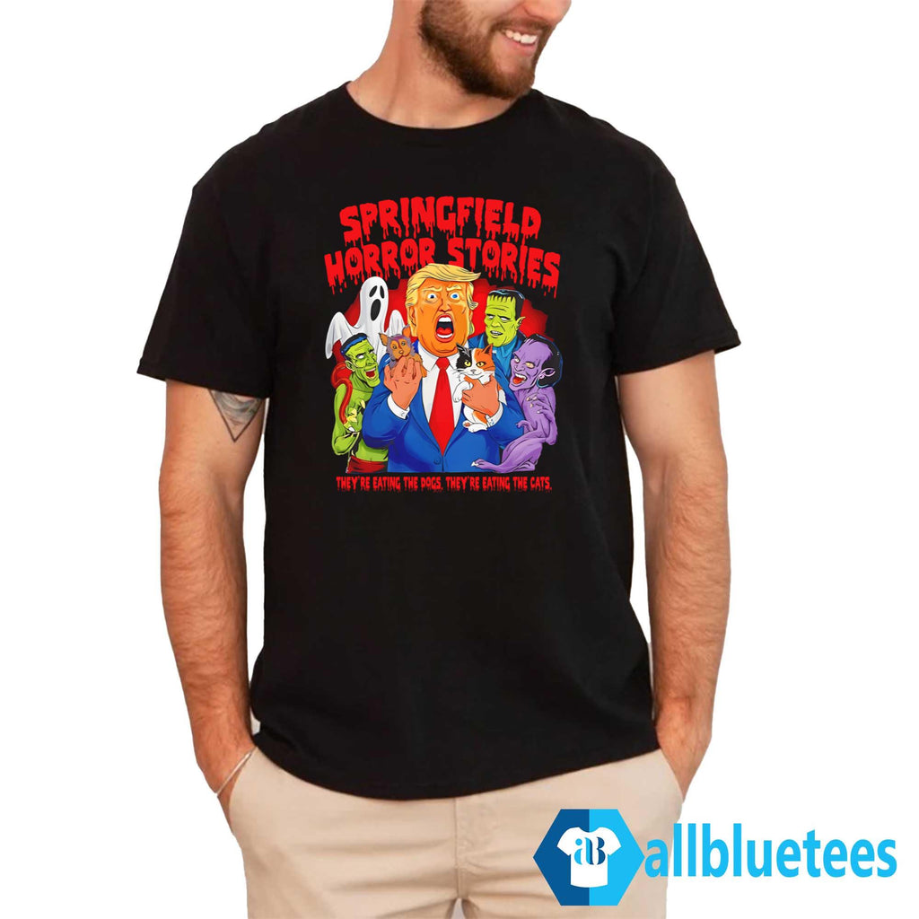 Trump Springfield Horror Stories Halloween 2024 Shirt