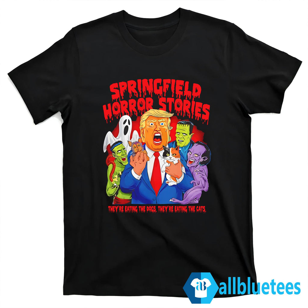 Trump Springfield Horror Stories Halloween 2024 Shirt