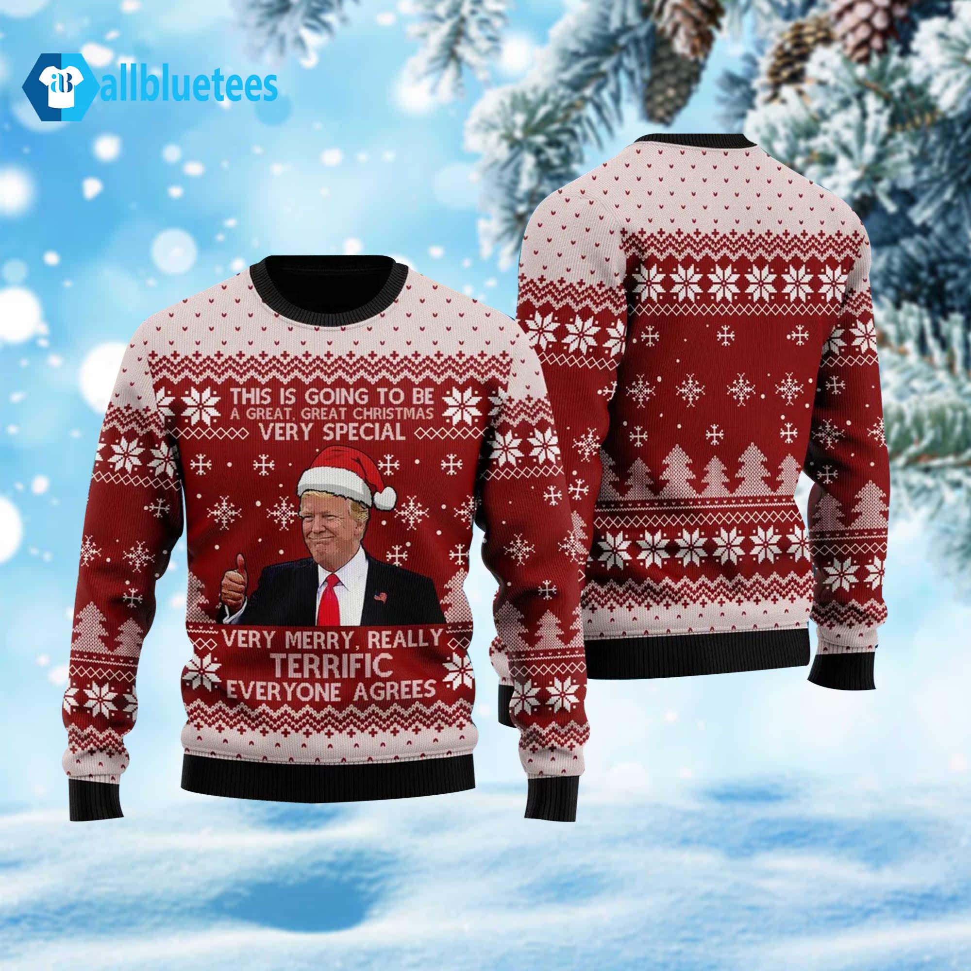 Trump This Is Going To Be A Great Christmas Ugly Sweater