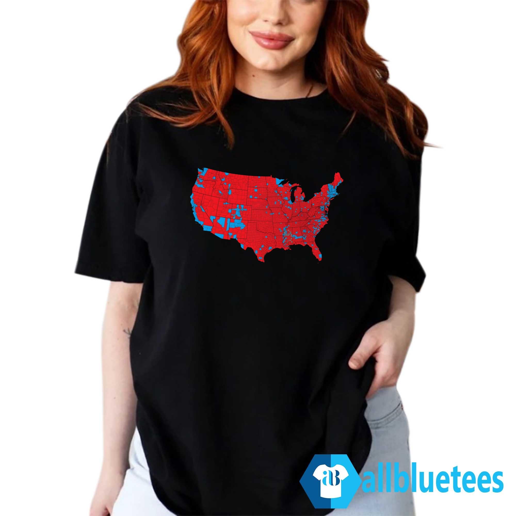 Trump Victory Map 2024 Shirt
