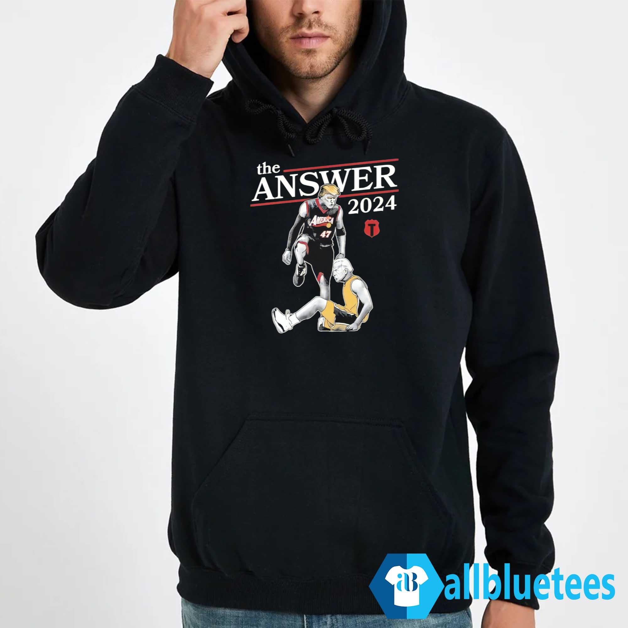 Trump vs Joe The Answer 2024 Shirt