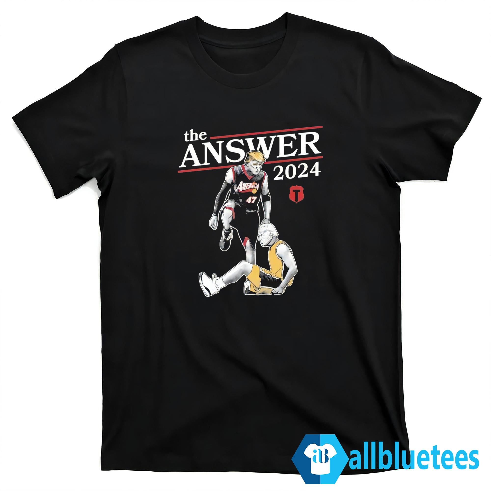 Trump vs Joe The Answer 2024 Shirt