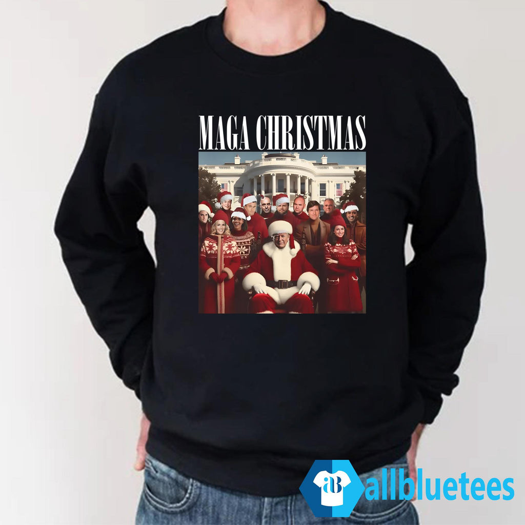 Trump White House MAGA Christmas Shirt