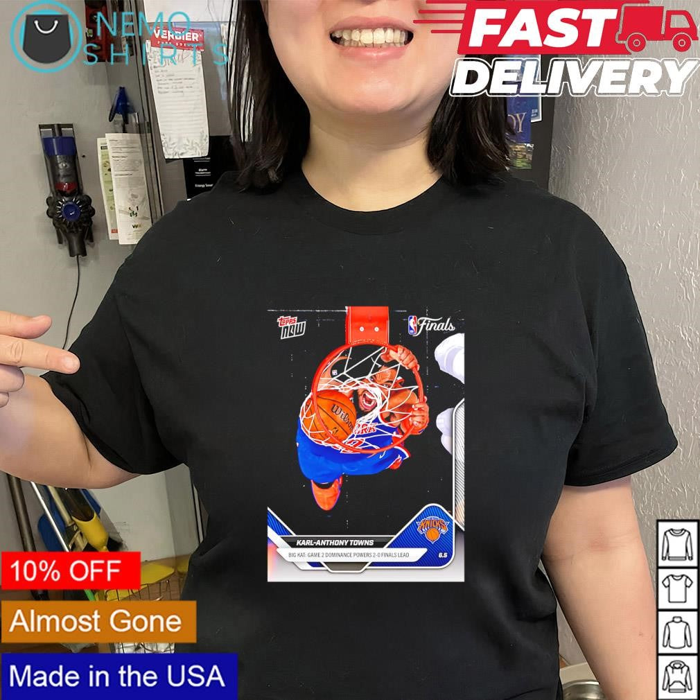Karl-Anthony Towns 2025-26 NBA big KAT game shirt