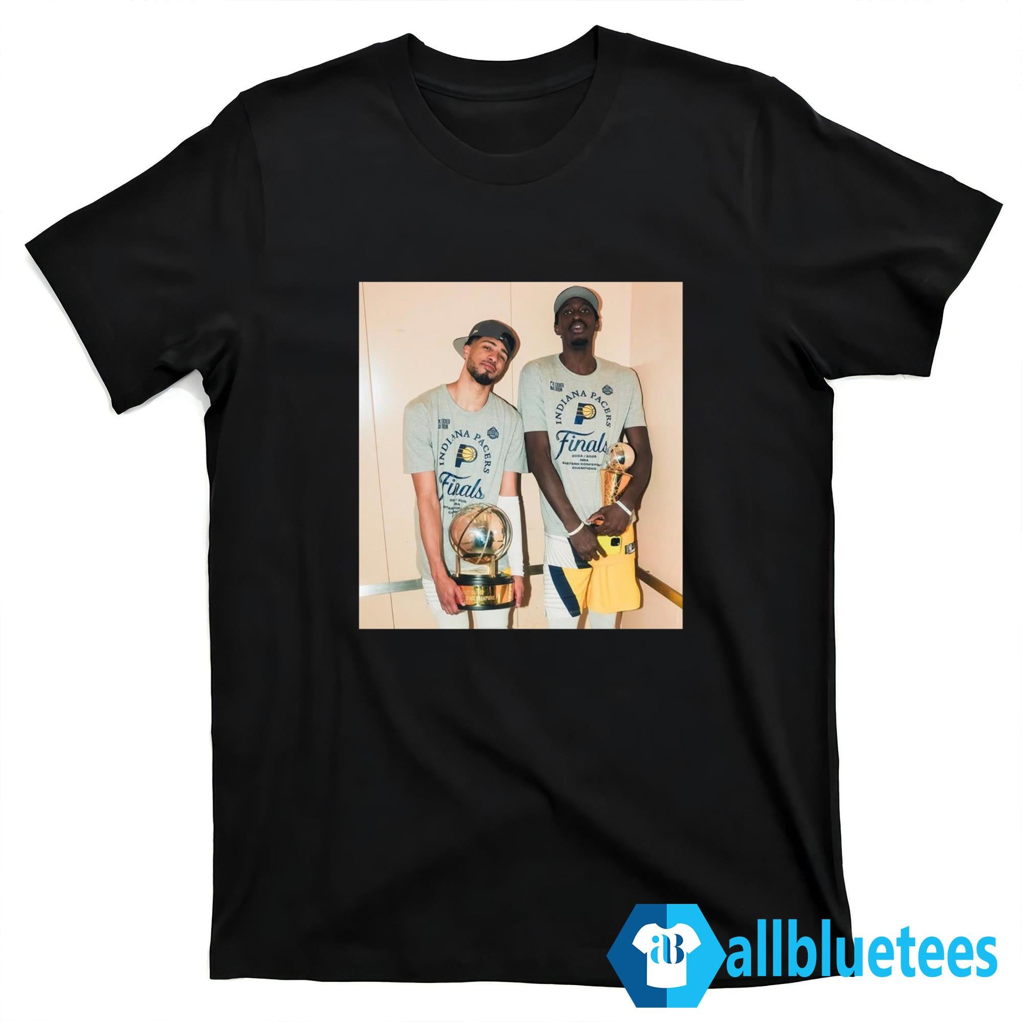 Tyrese Haliburton And Pascal Siakam Basketball Champions 2025 Shirt