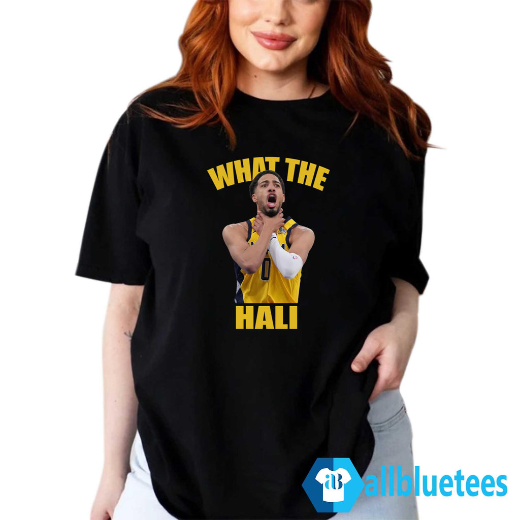 Tyrese Haliburton Choke What The Hali Shirt