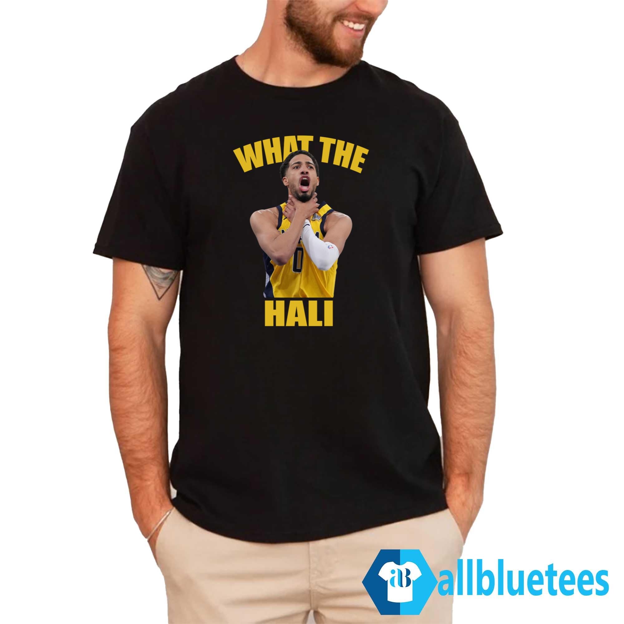 Tyrese Haliburton Choke What The Hali Shirt
