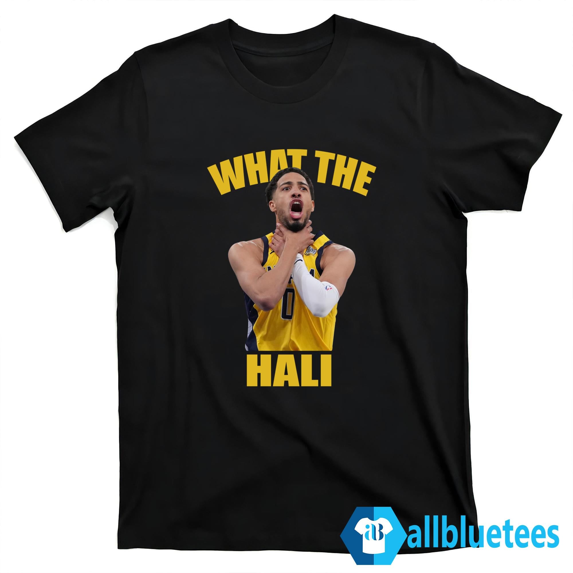 Tyrese Haliburton Choke What The Hali Shirt