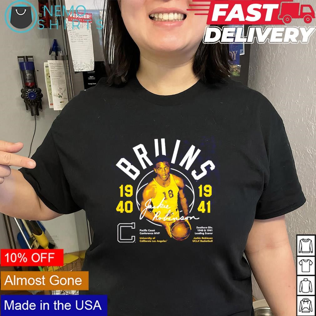 UCLA Bruins Jackie Robinson Southern Div 1940 and 1941 basketball shirt