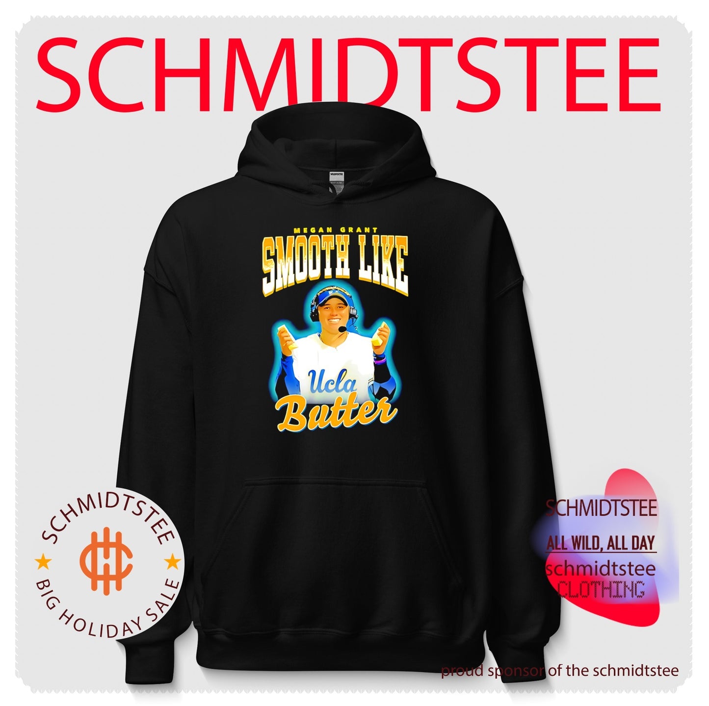 UCLA Bruins Women’s Softball Megan Grant smooth like butter shirt