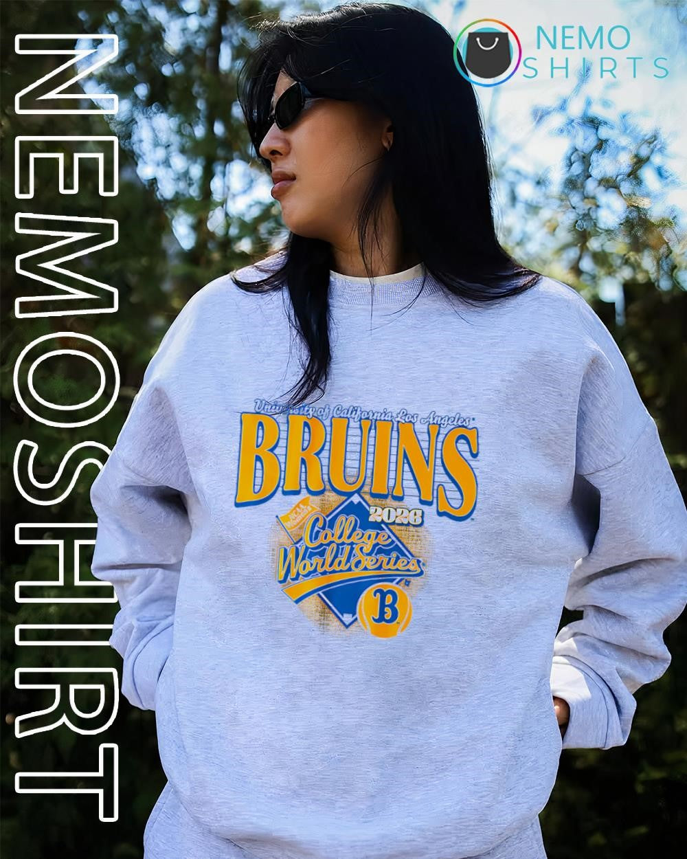 UCLA Bruins softball 2026 women’s college world series shirt