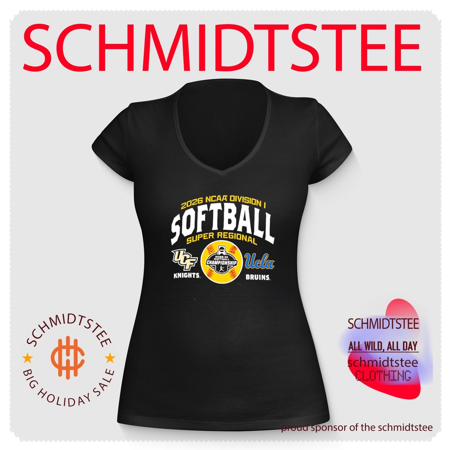 UCLA Bruins vs. UCF Knights 2026 NCAA Softball Super Regional Matchup shirt