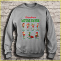 Grandma is Little Lives Sophia Hazel Jake Connor Mike William Jasmine Ugly Christmas Sweater