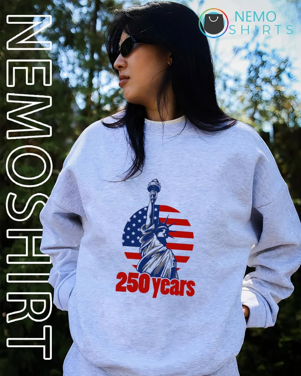 USA 250 Statue Of Liberty shirt
