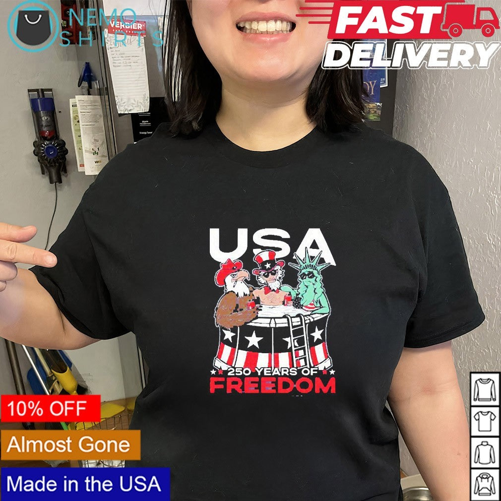 USA 250 years of freedom shirt