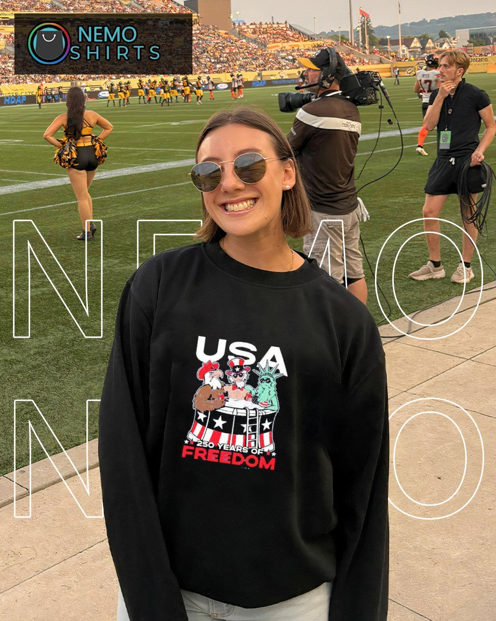 USA 250 years of freedom shirt