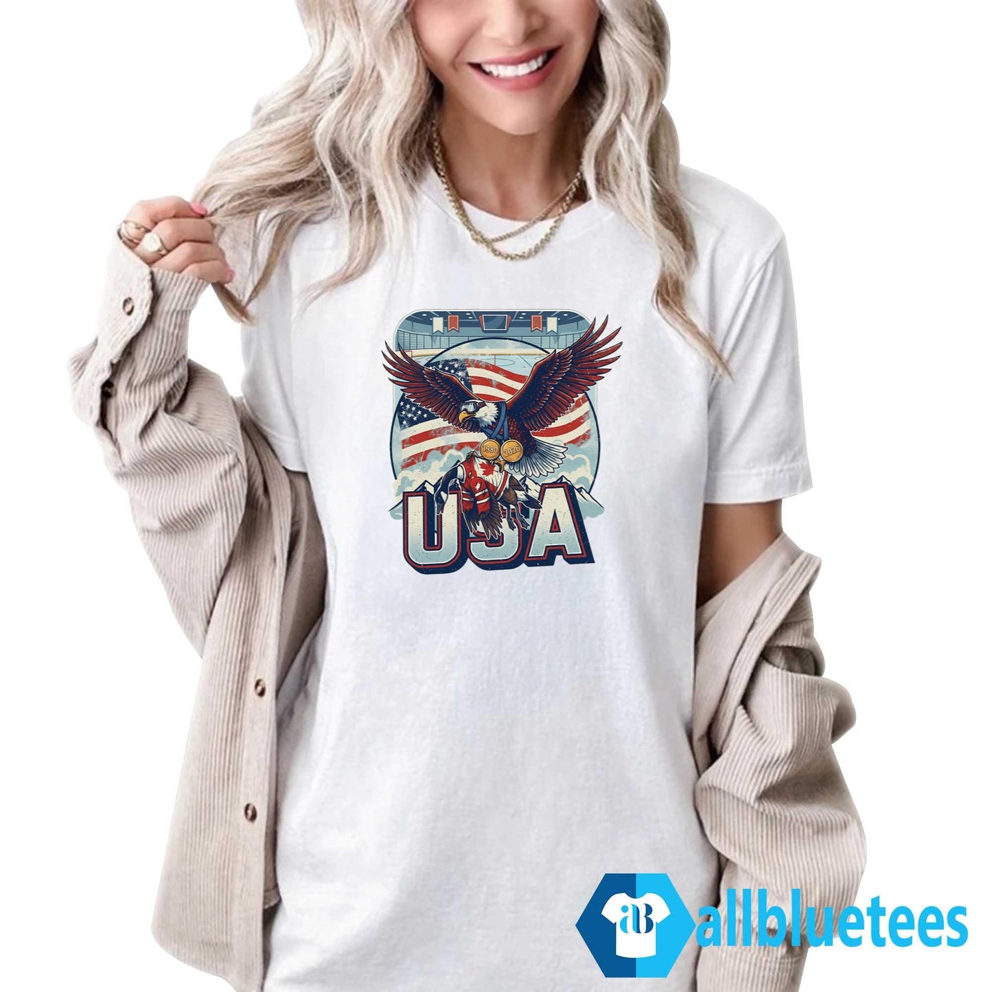 USA Hockey Eagle 1980 2026 Shirt