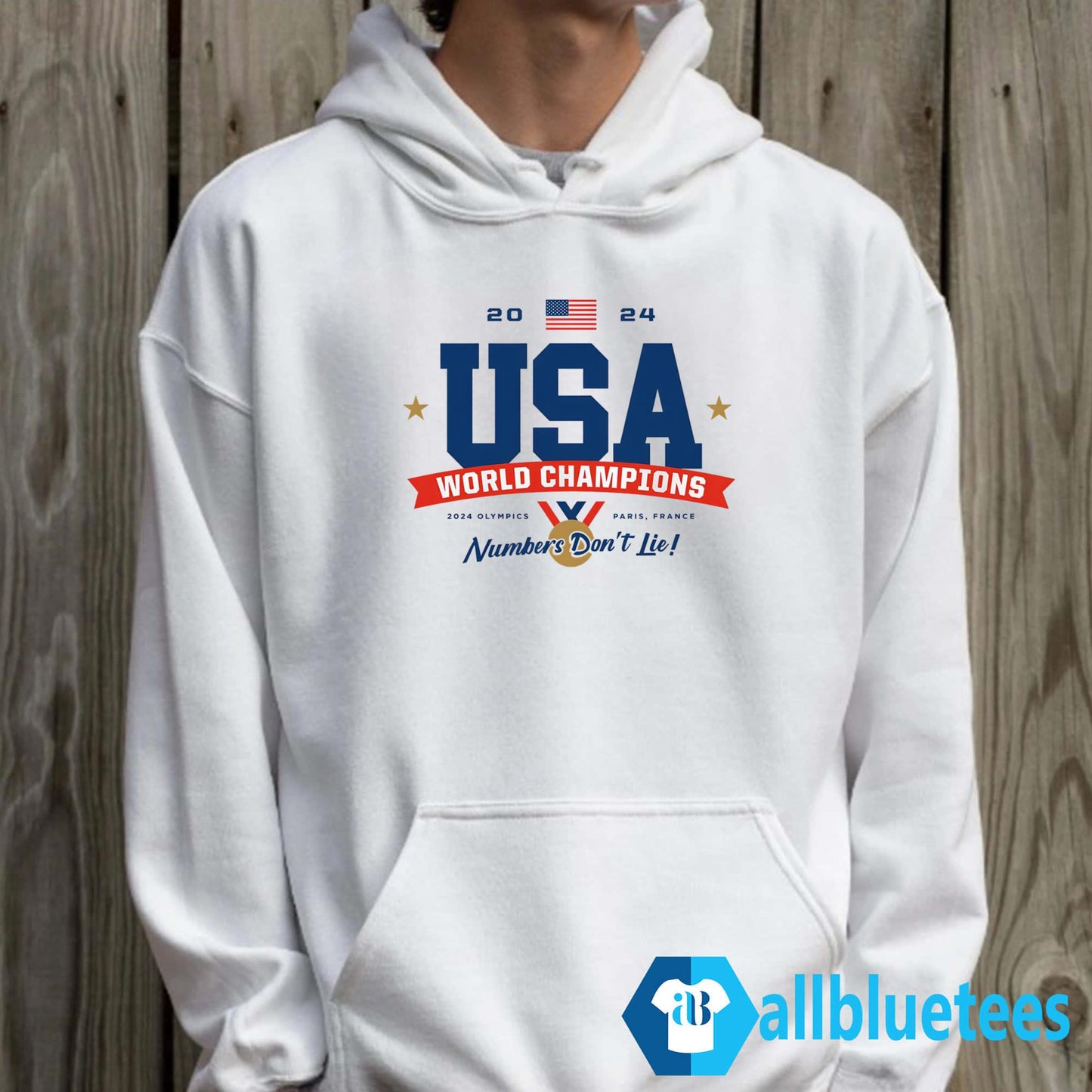 USA World Champions 2024 Numbers Don’t Lie Olympics Shirt