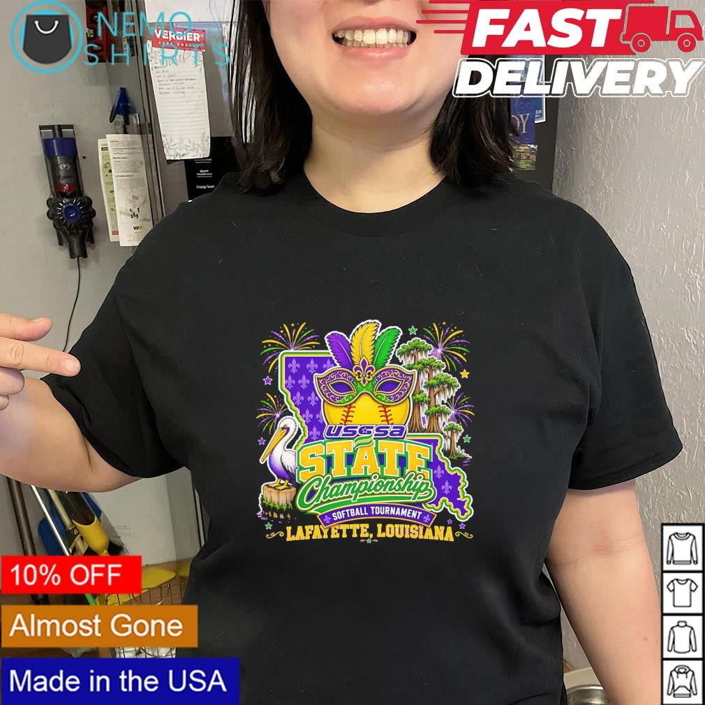 USSSA State Championship softball tournament in Lafayette Louisiana shirt