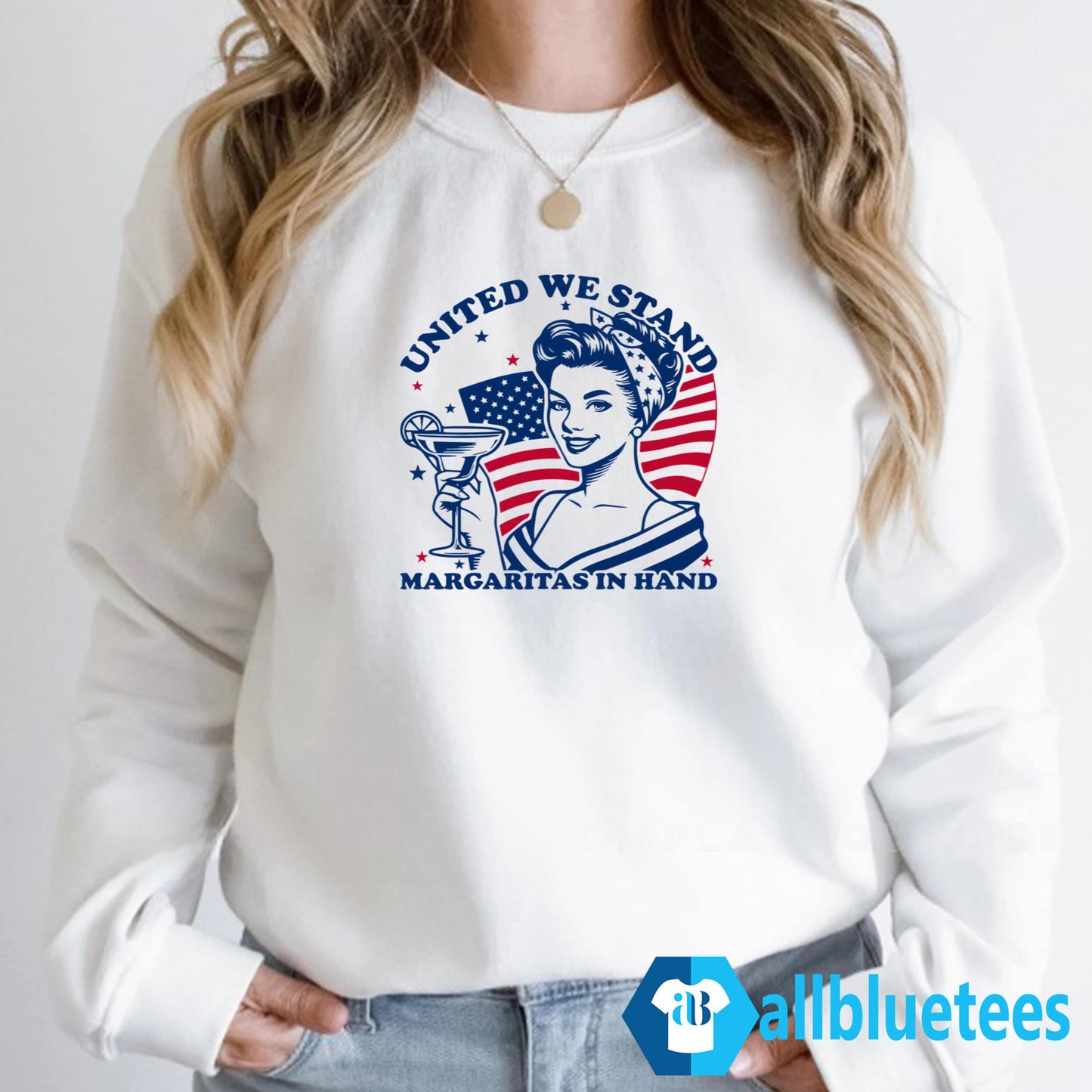 United We Stand Margaritas In Hand Shirt