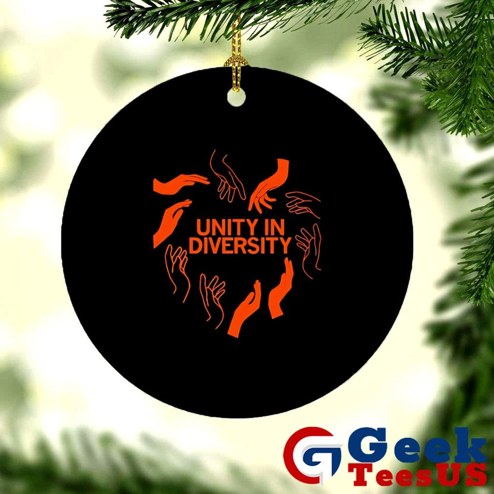 Unity in diversity hands shirt