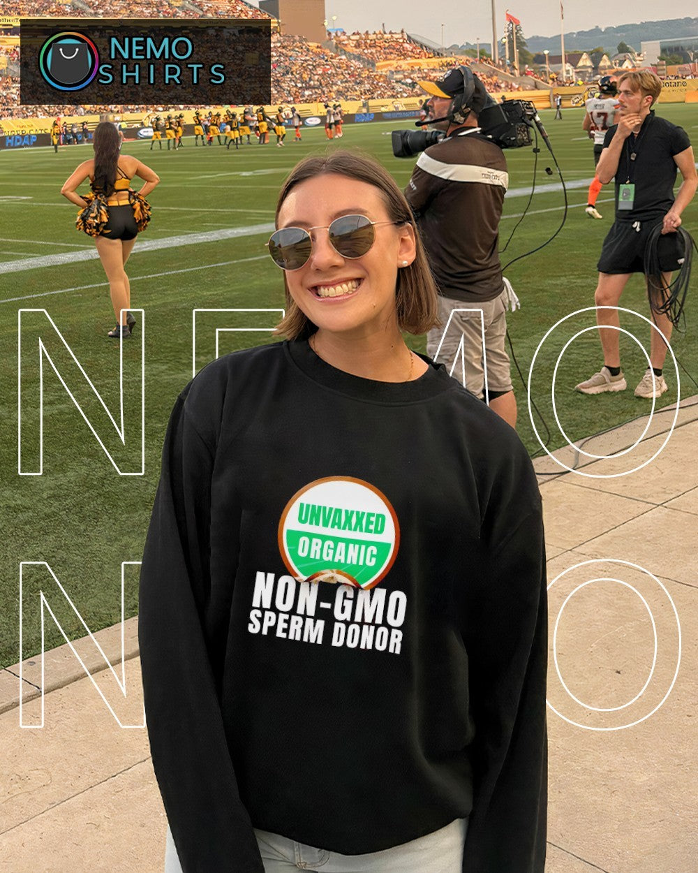 Unvaxxed organic non gmo sperm donor shirt