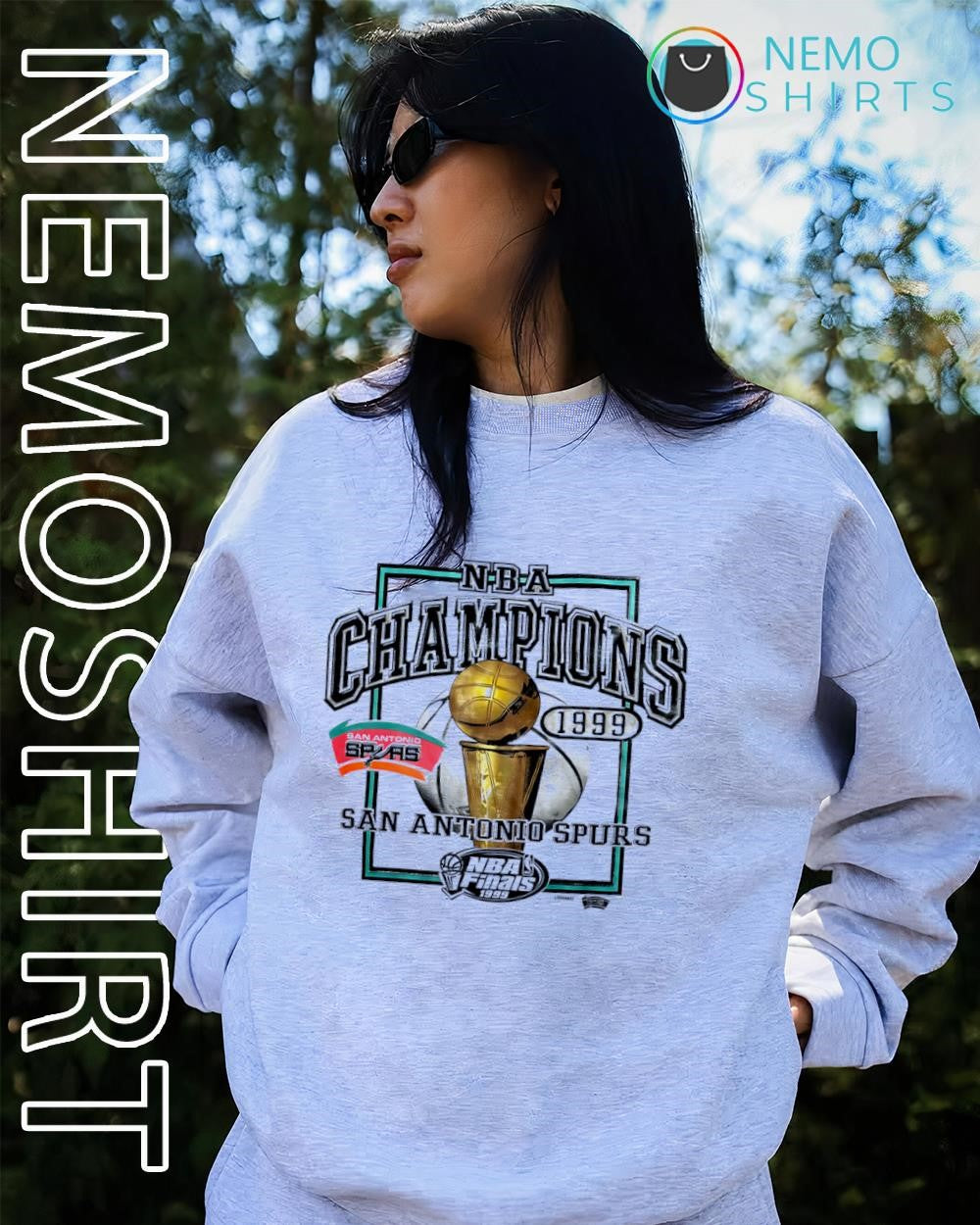 NBA Finals Champions 1999 San Antonio Spurs shirt