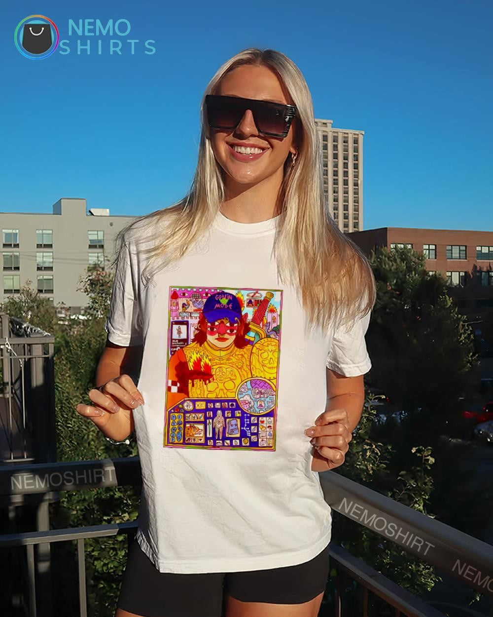Vandilo Goblin Mook StolenSpace Gallery in London shirt