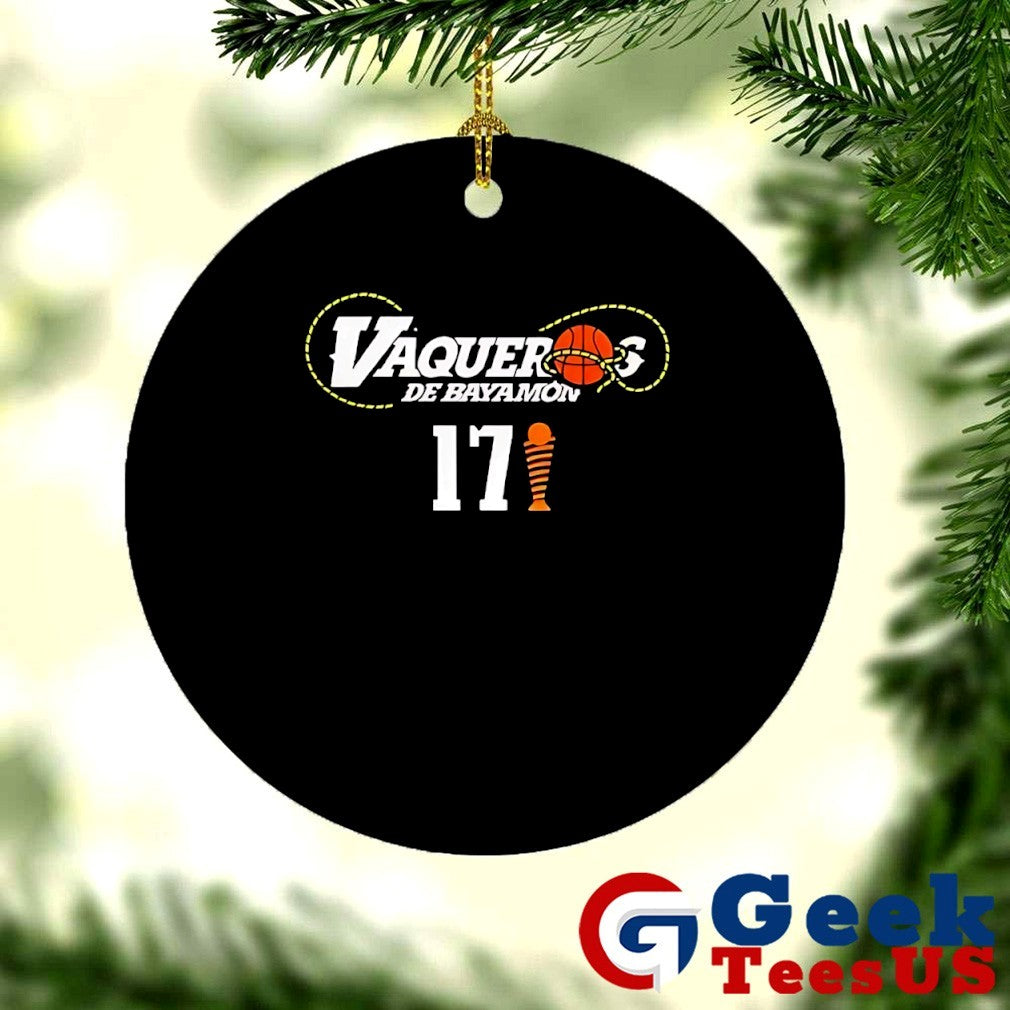 Vaqueros de Bayamon Champions BSN x17 trophy shirt