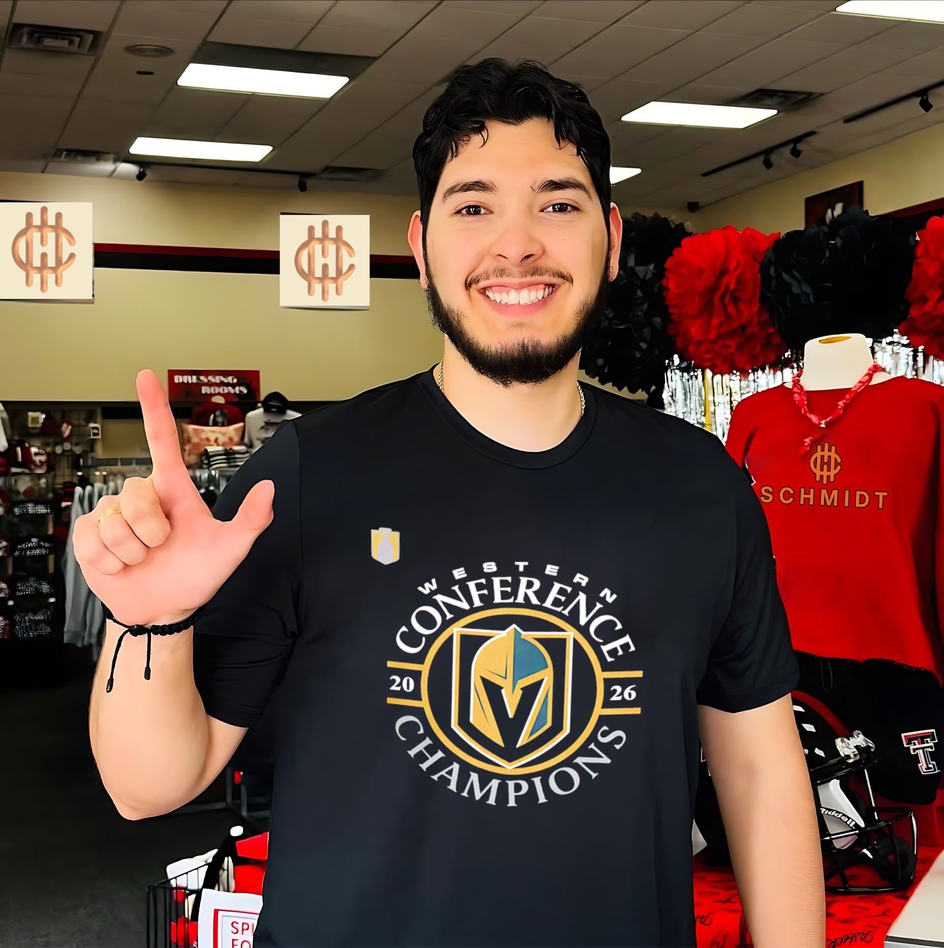 Vegas Golden Knights 2026 NHL Western Conference Champions Locker Room logo shirt
