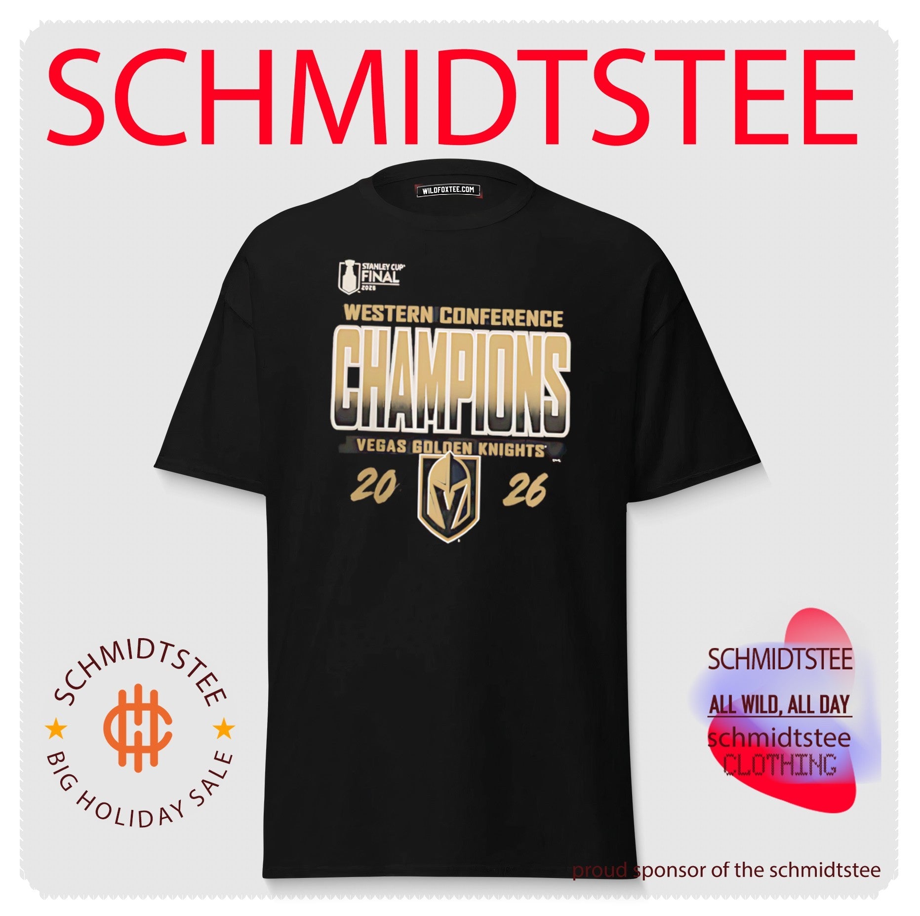 Vegas Golden Knights 2026 NHL Western Conference Champions Locker Room shirt