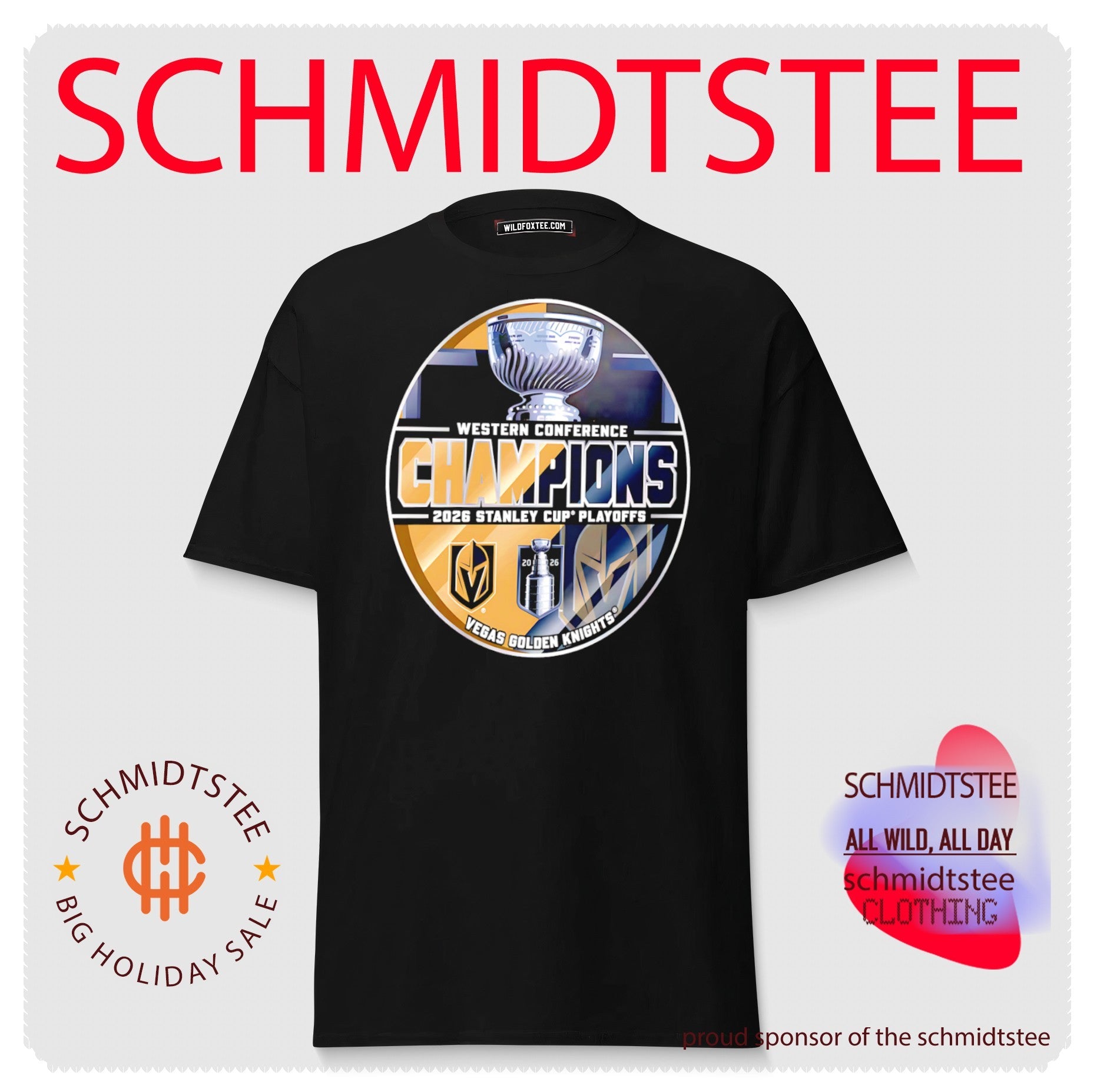 Vegas Golden Knights 2026 NHL Western Conference Champions hockey shirt