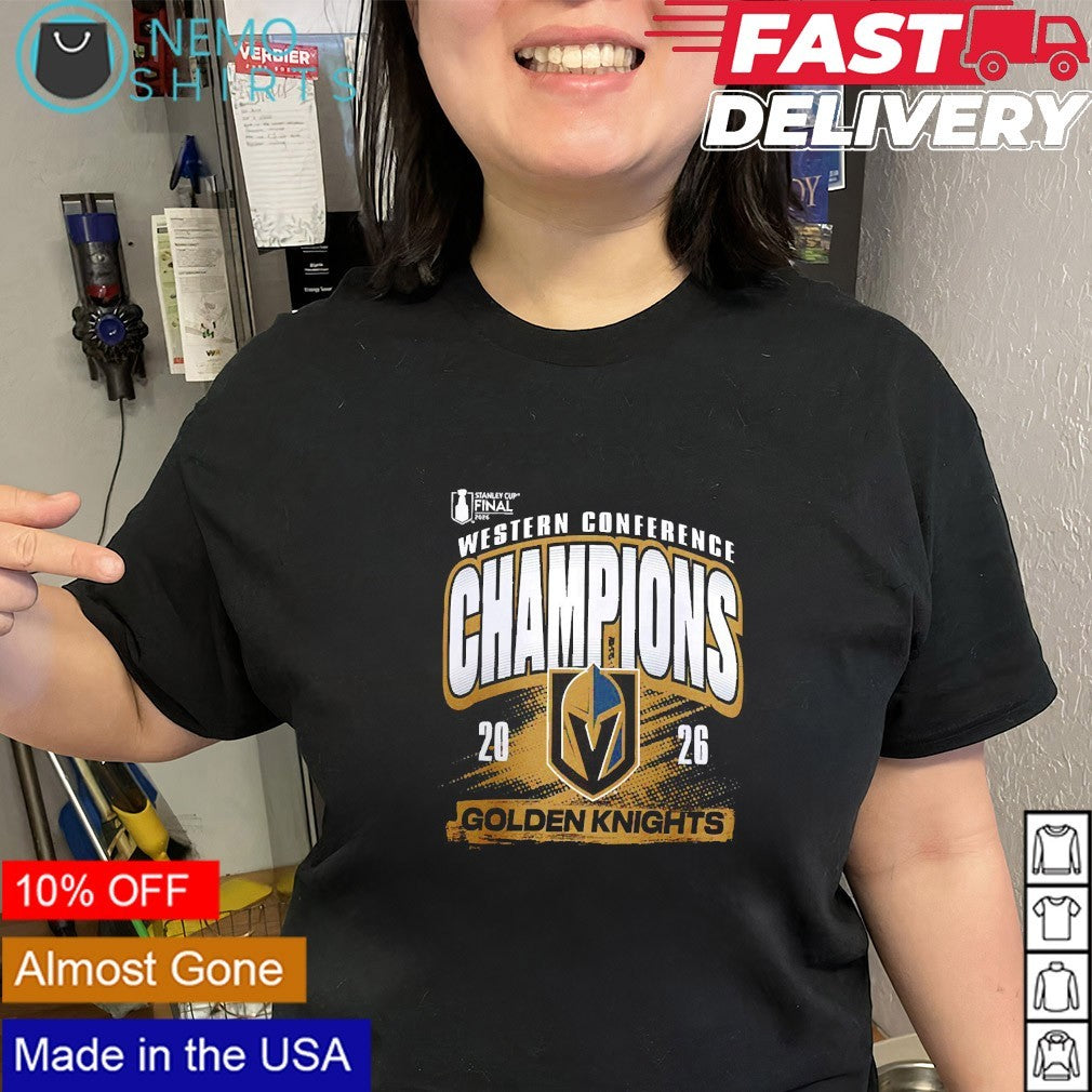 Vegas Golden Knights 2026 Stanley Cup Final Western Conference champions shirt