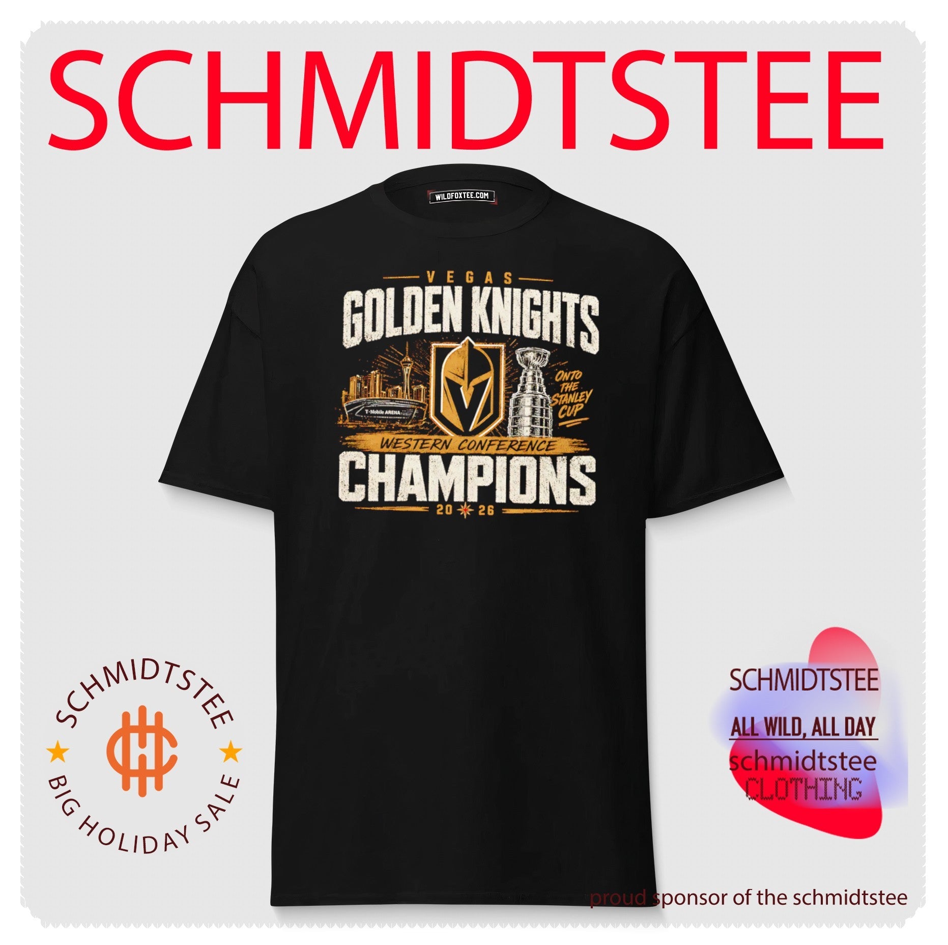 Vegas Golden Knights 2026 Western Conference Champions Onto the Stanley Cup shirt