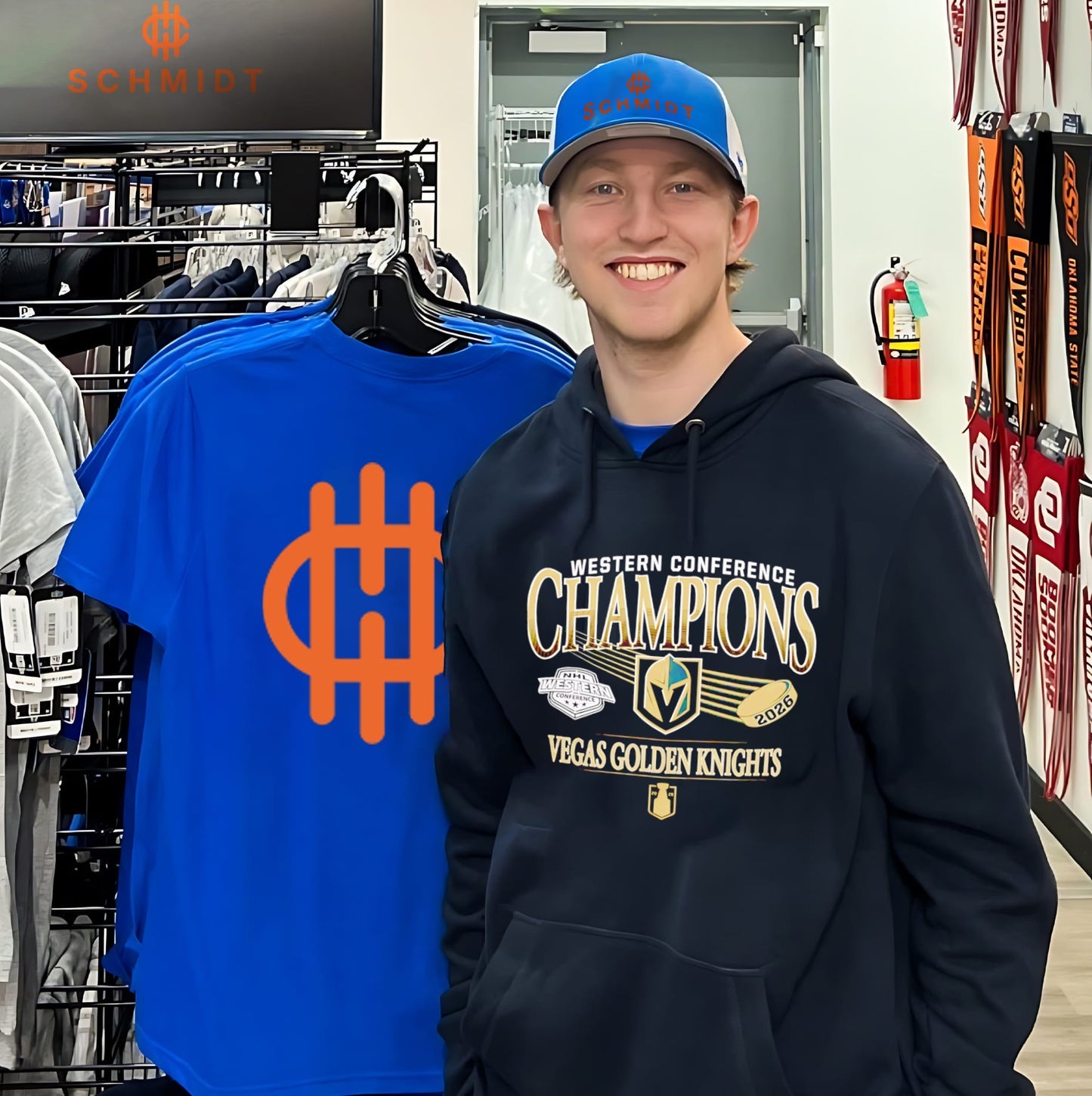 Vegas Golden Knights 2026 Western Conference Champs logo shirt