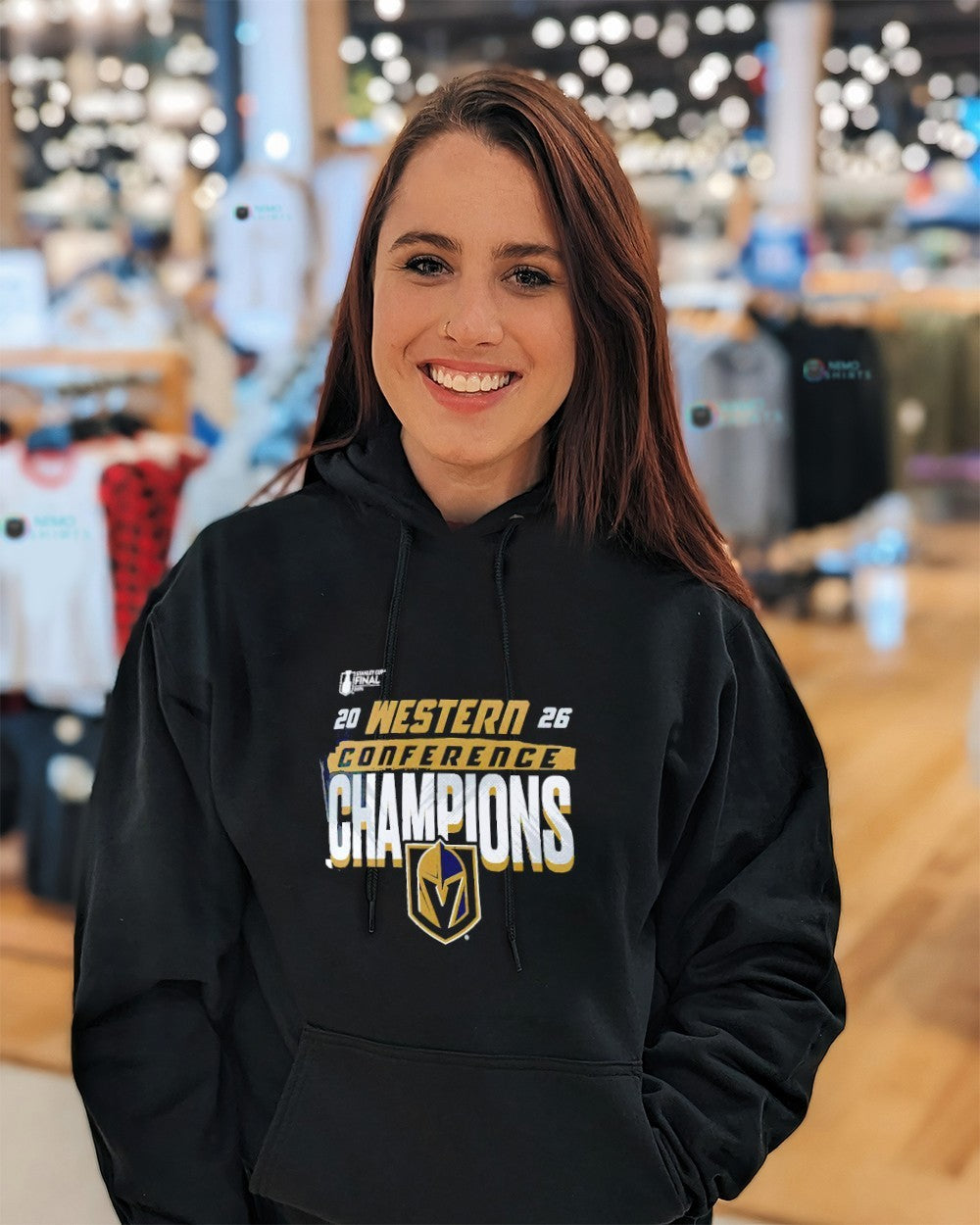 Vegas Golden Knights 2026 Western Conference champions shirt