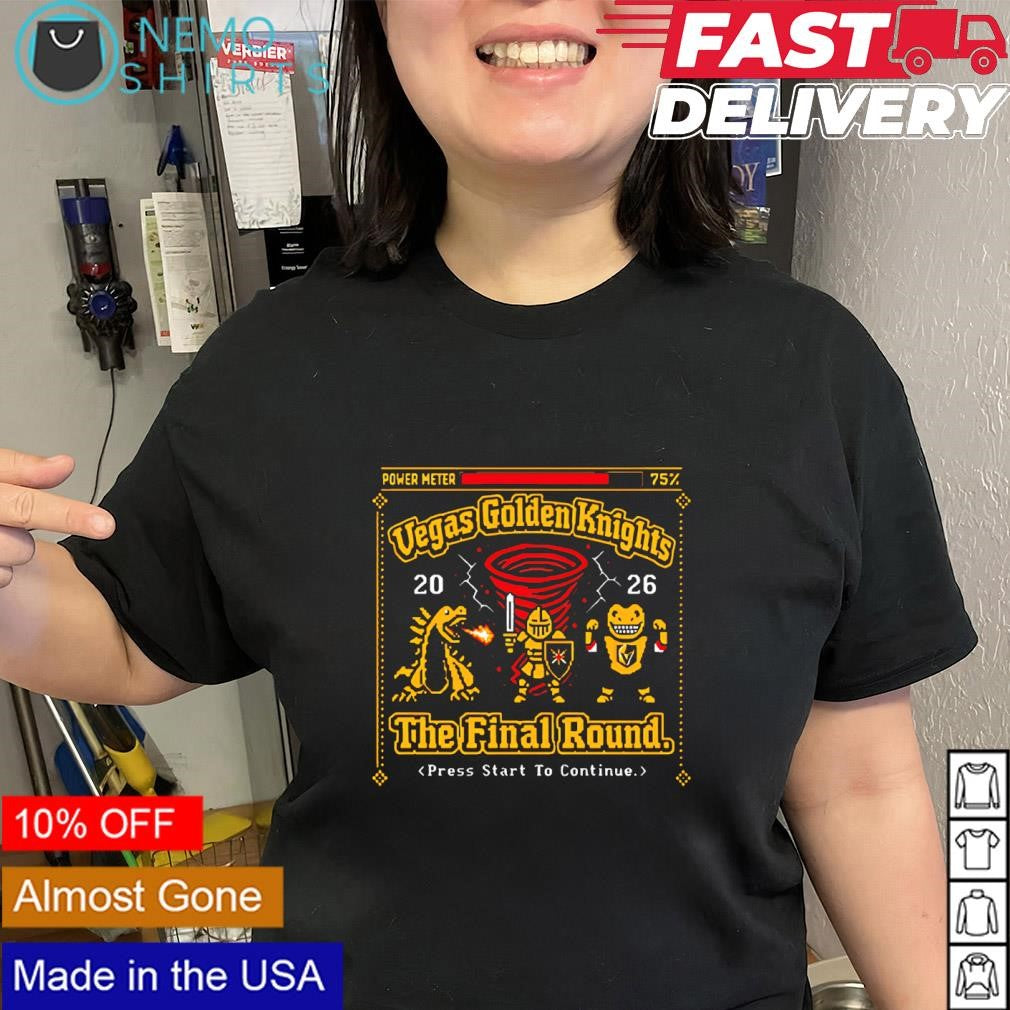 Vegas Golden Knights Final Round 2026 Stanley Cup Final game shirt