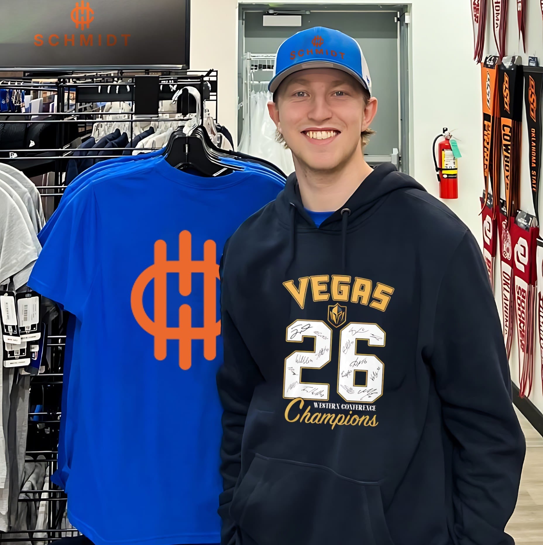 Vegas Golden Knights Western Conference Champions 26 signatures shirt