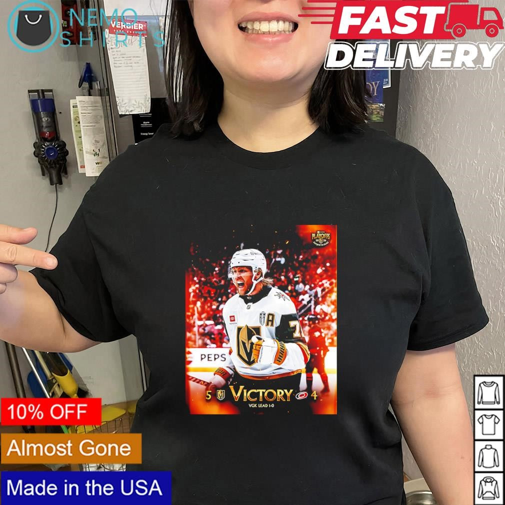 Vegas Golden Knights took game 1 score 5-4 the Stanley Cup Final shirt