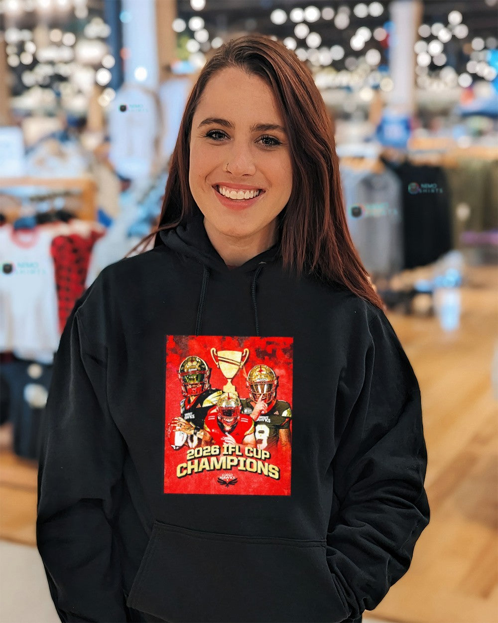 Vegas Knight Hawks 2026 IFL cup champions shirt