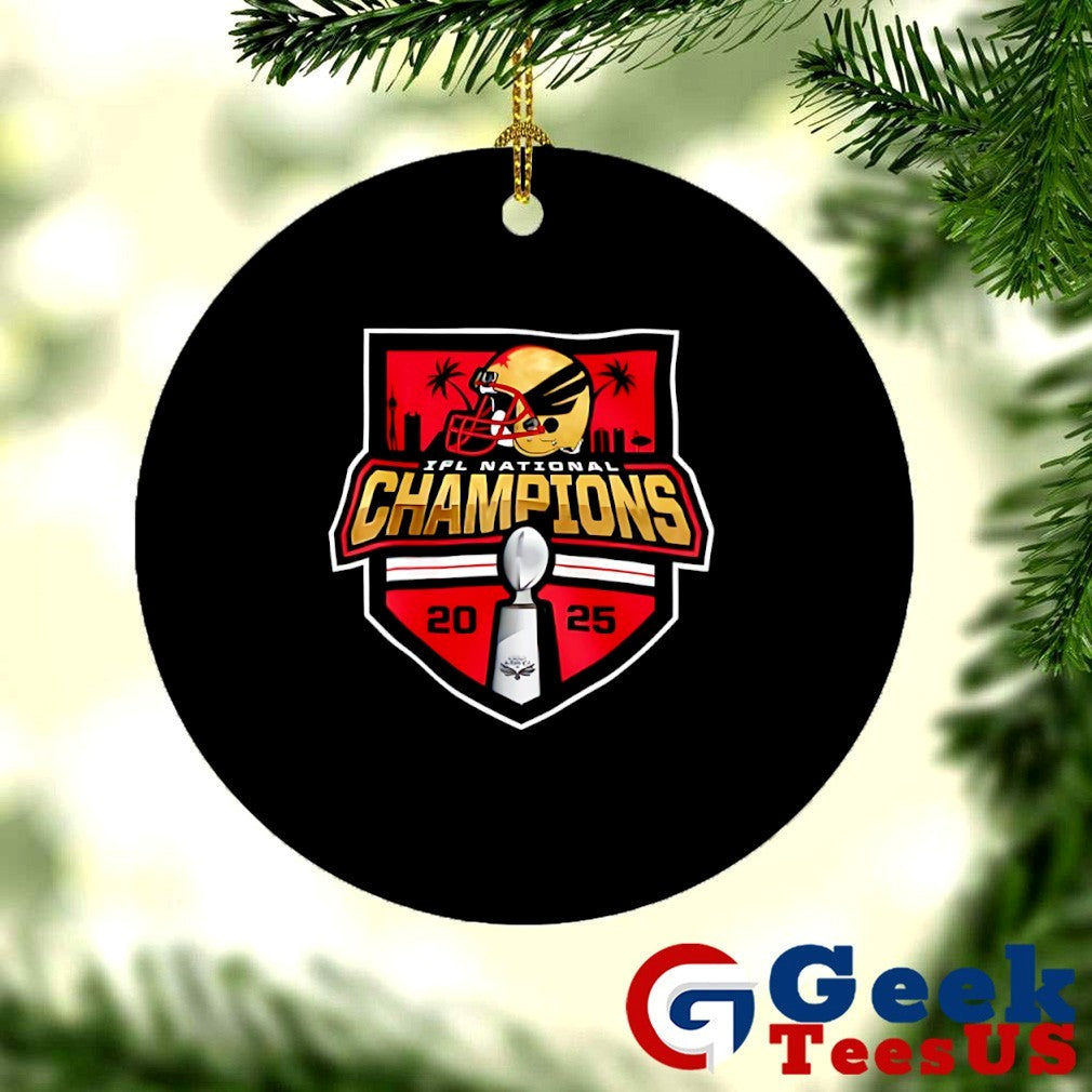 Vegas Knight Hawks IFL National Champions 2025 logo shirt