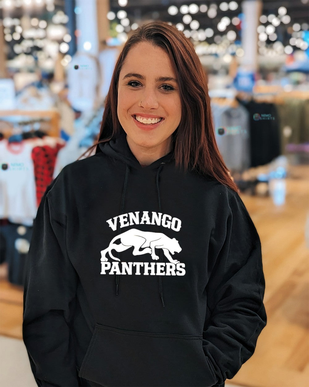 Venango Panthers school graphic shirt