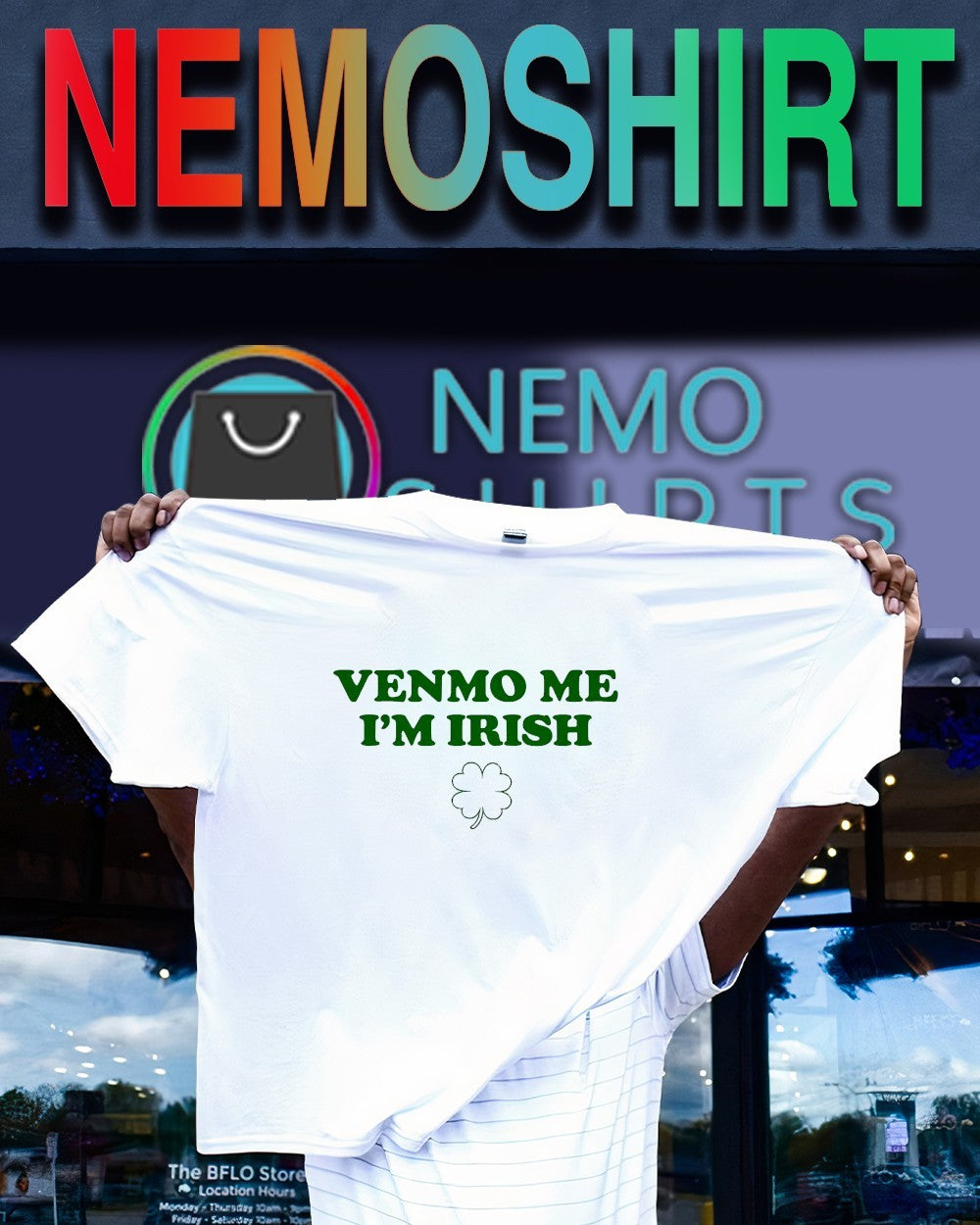 Venmo me I’m Irish St. Patrick’s Day shirt