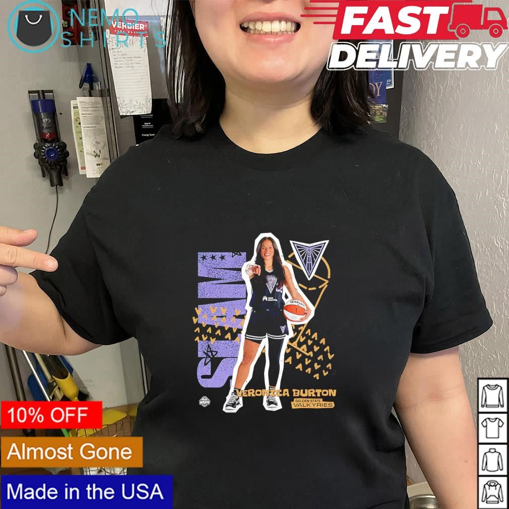 Veronica Burton Golden State Valkyries WNBA player shirt