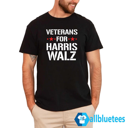 Veterans For Harris Walz Shirt