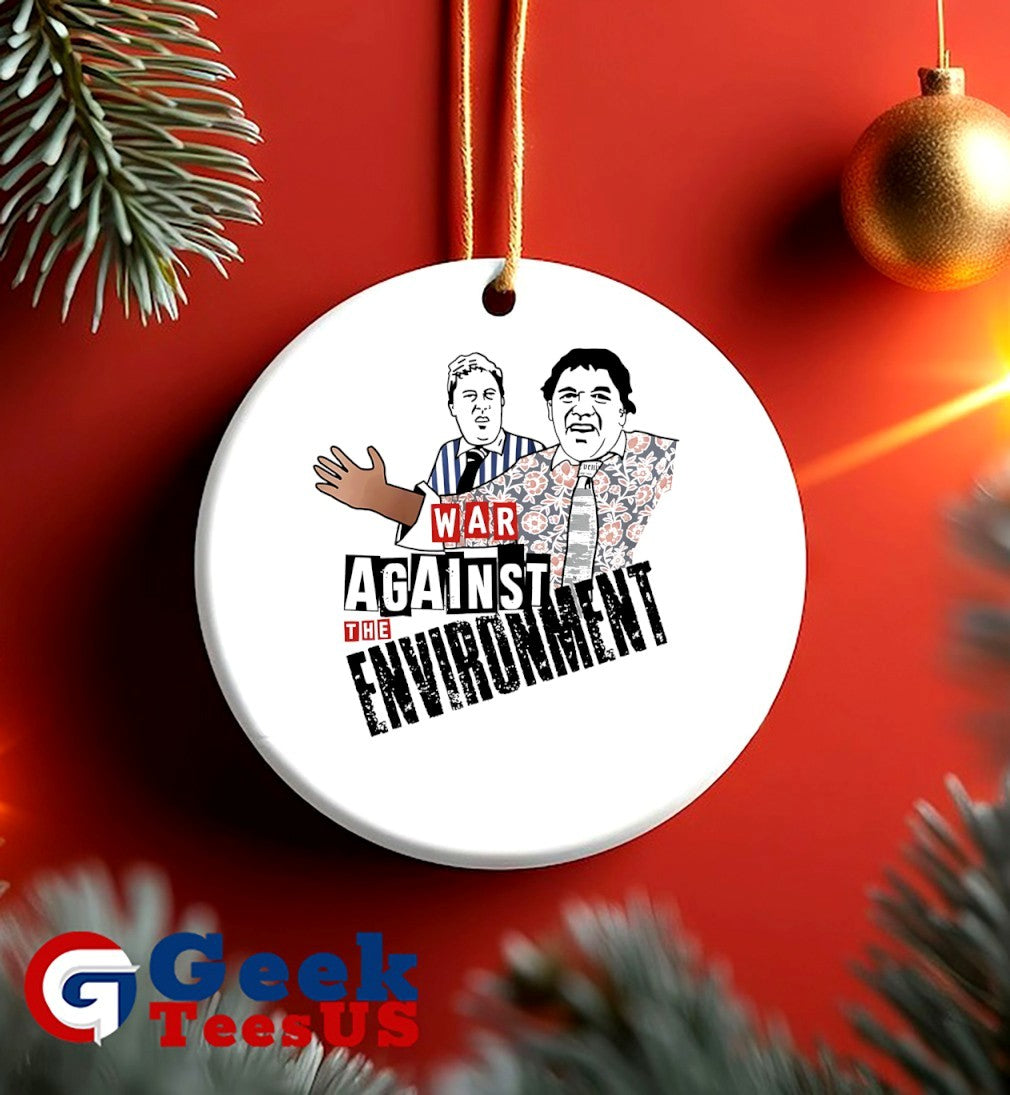 Vic and Bob war against the environment shirt