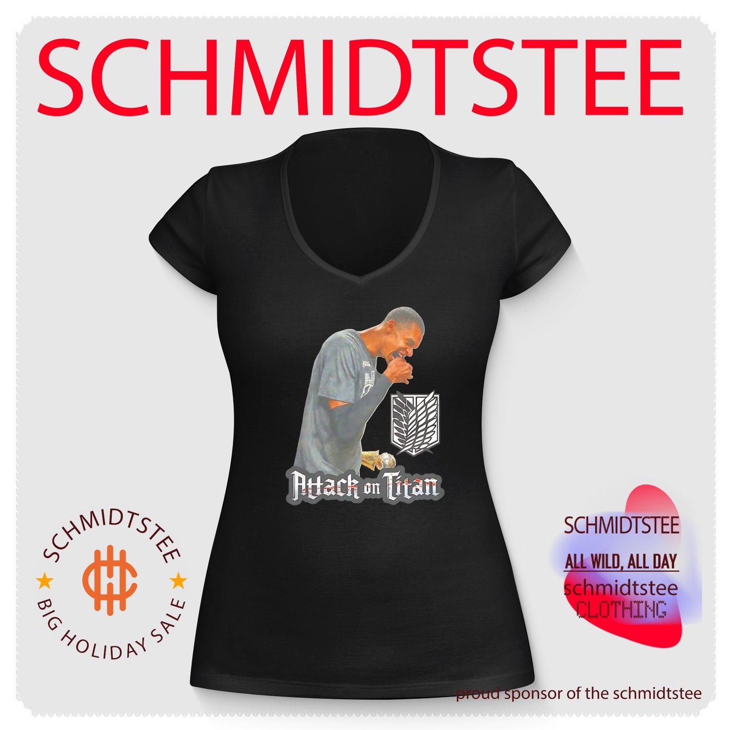 Victor Wembanyama Attack on Titan AOT VW shirt